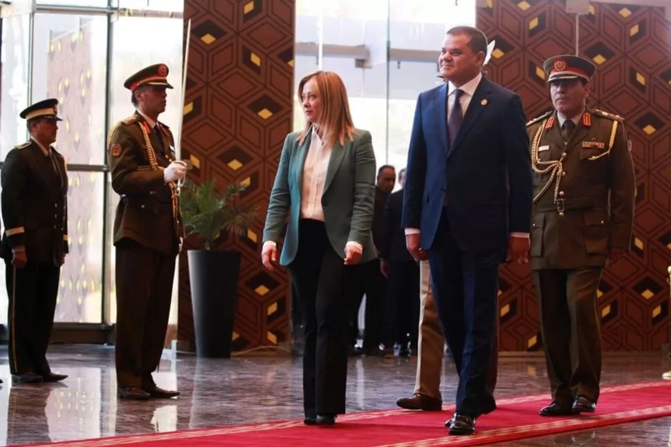 صفقة غاز كبيرة محتملة خلال زيارة رئيسة حكومة إيطاليا إلى ليبيا