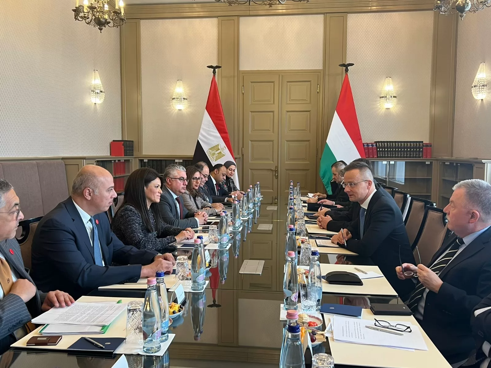 مصر والمجر تبحثان تعزيز العلاقات المشتركة على كافة المستويات