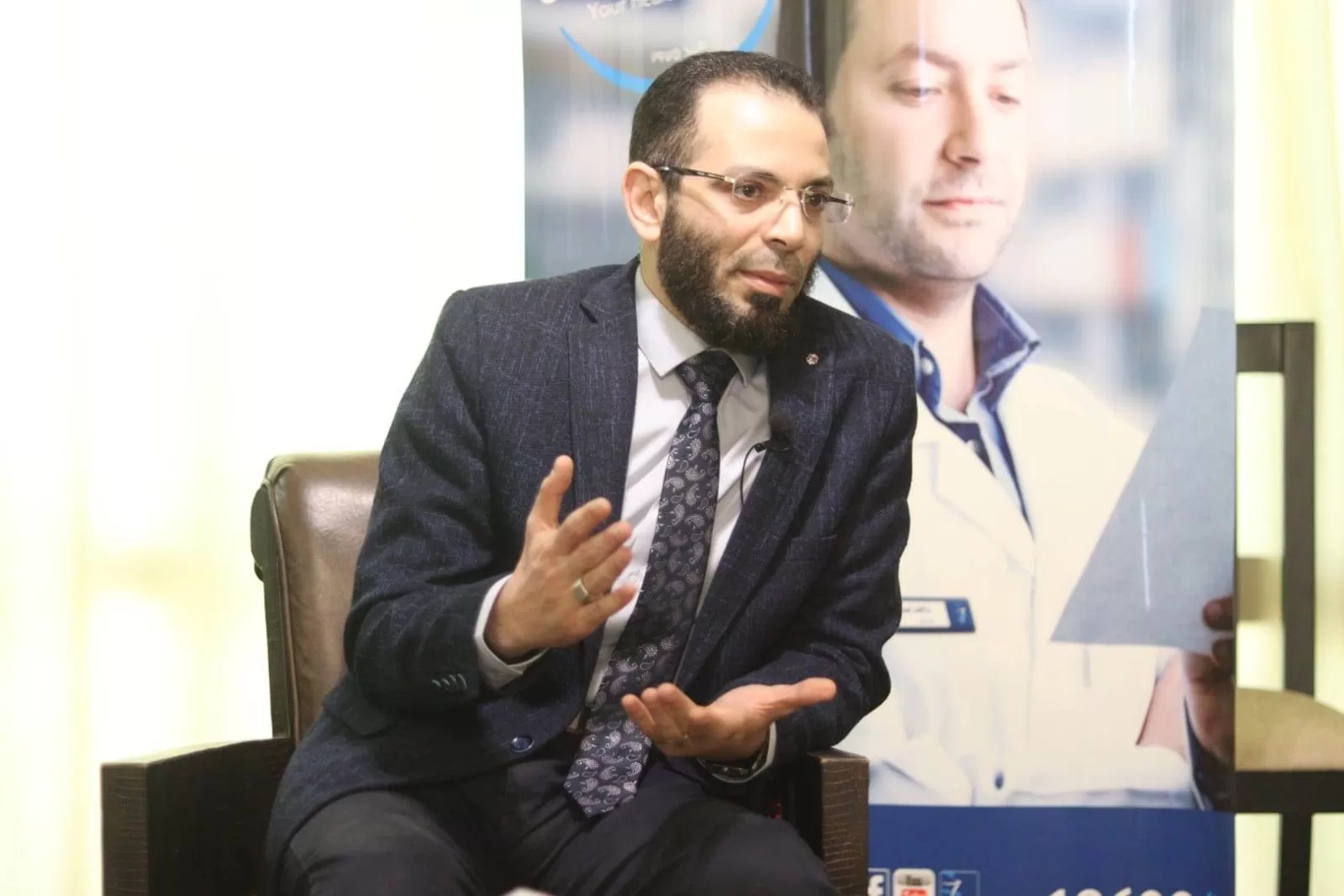 أحمد الساداتي نائب الرئيس التنفيذي لصيدليات العزبي