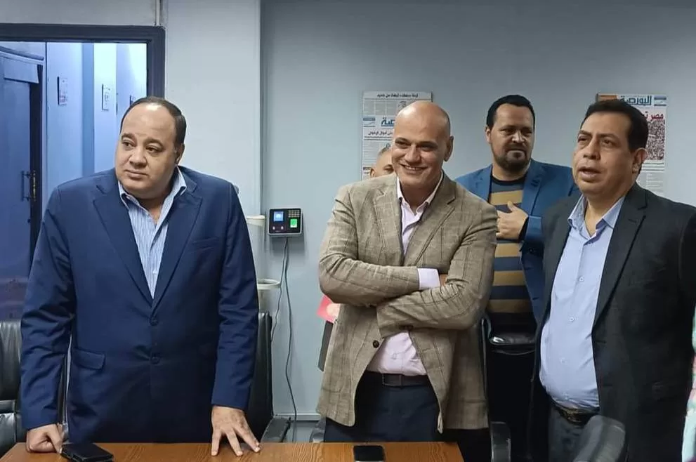 ميرى فى لقائه بصحفيى “البورصة” و”ديلى نيوز”: نسعى لتحسين الأحوال المعيشية للصحفيين