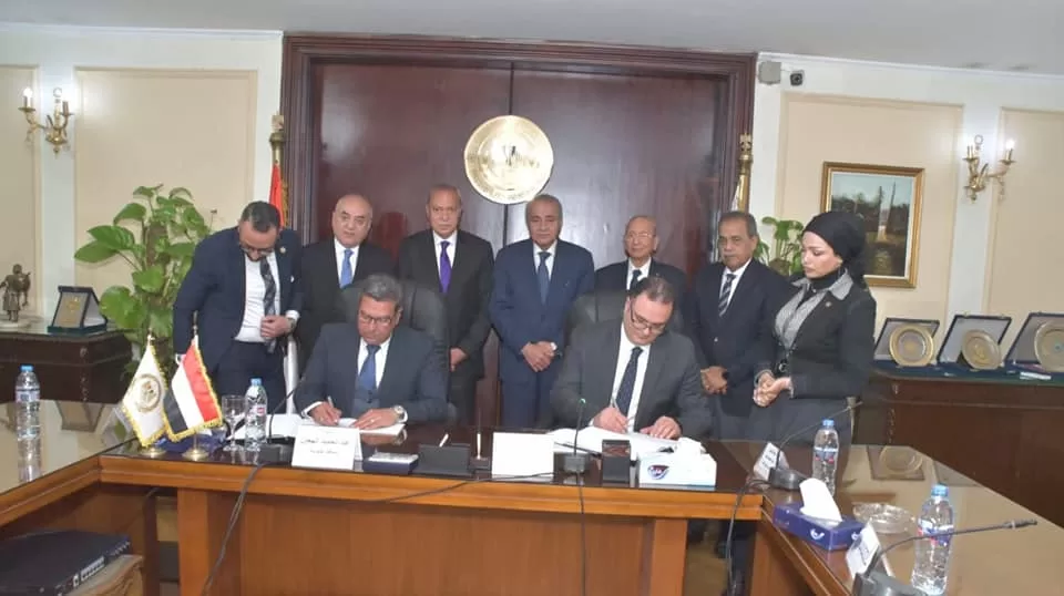 بروتوكول تعاون لإنشاء مبنى تجاري - إداري في بنها على مساحة 2300 متر