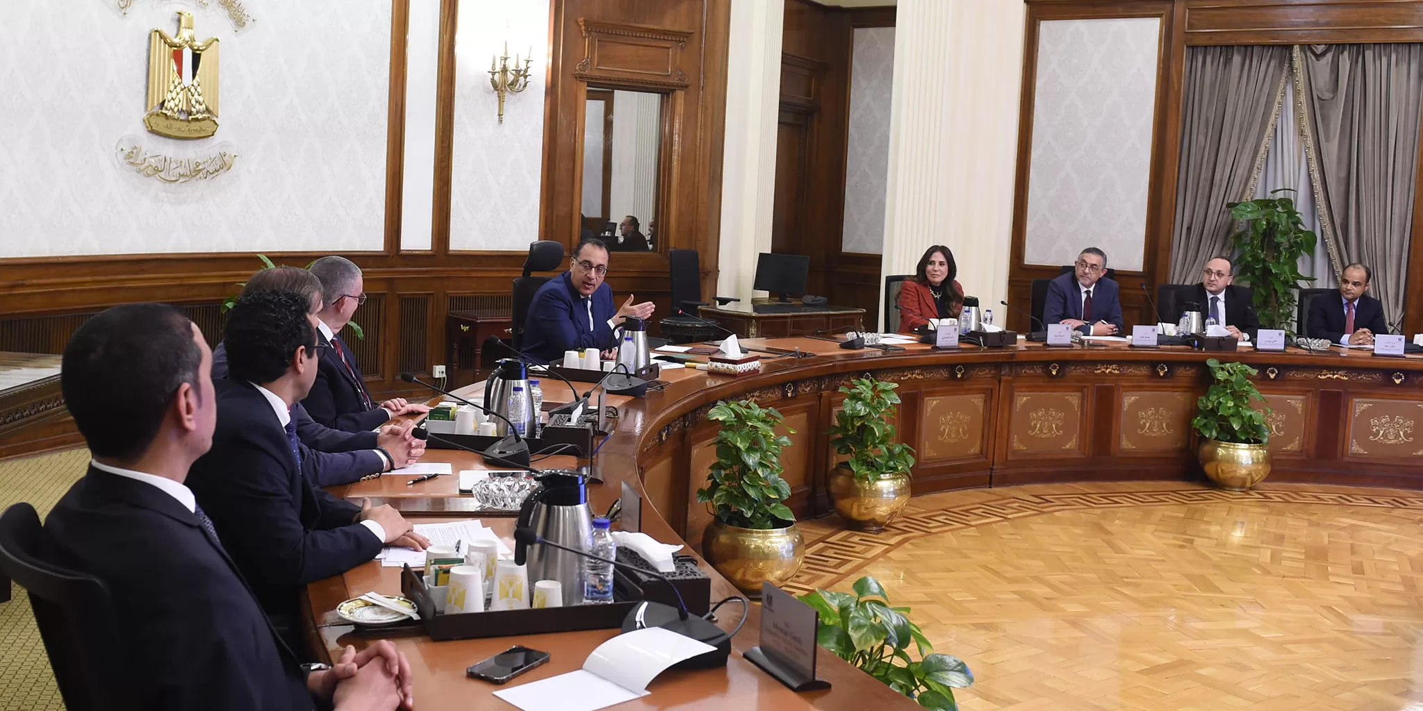 "مدبولي" خلال لقائه مسؤولي "بوش": بابي مفتوح لأي مستثمر ويمكنكم التواصل معي مباشرة