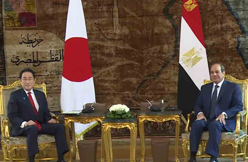 رفع مستوى العلاقات بين مصر واليابان إلى "الشراكة الاستراتيجية"