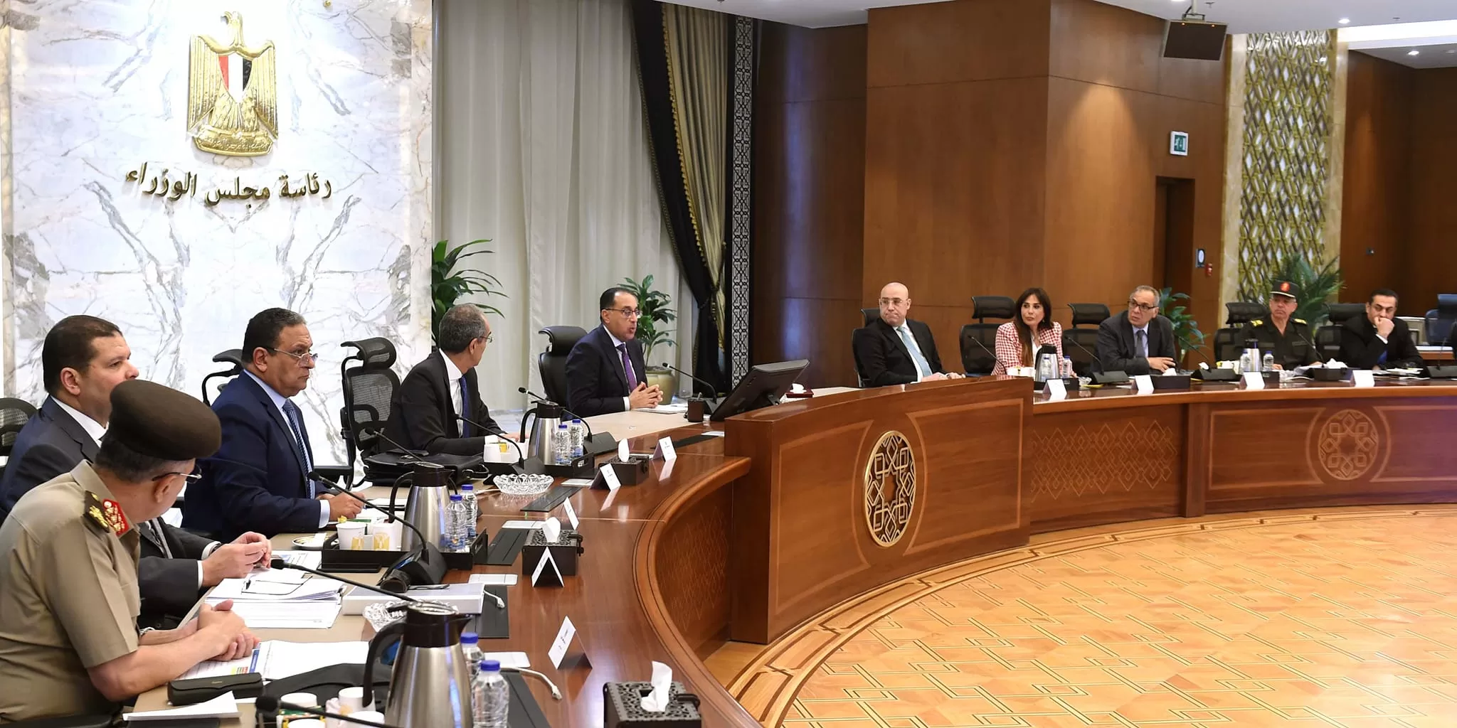 رئيس الوزراء يتابع الموقف التنفيذى لمشروعات العاصمة الإدارية الجديدة