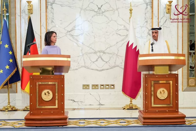 وزيرة خارجية ألمانيا: نرغب في تنويع إمدادات الطاقة عبر التعاون مع قطر