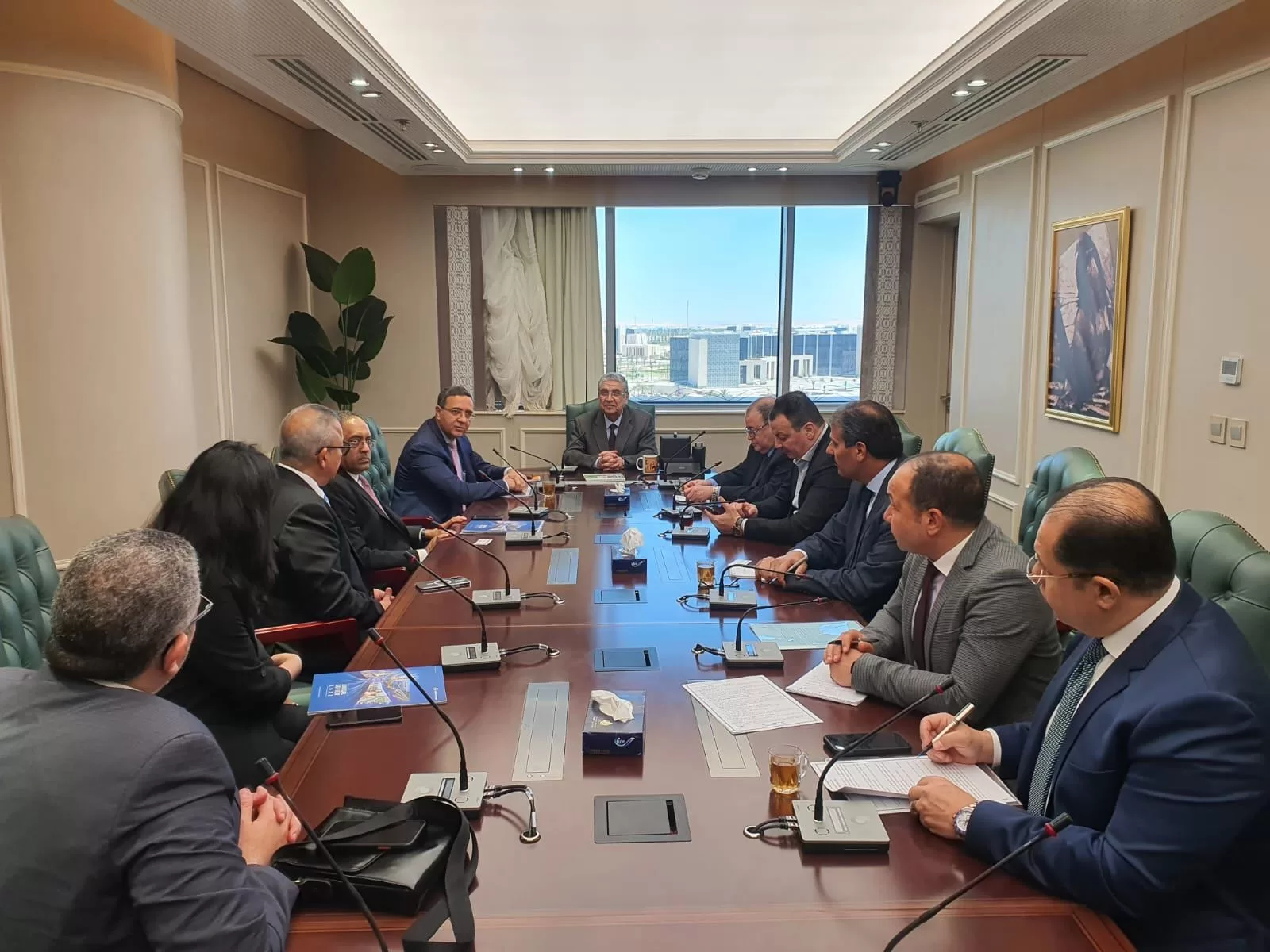 وزير الكهرباء: نعمل على تعزيز التعاون مع الهند في مجال الطاقة المتجددة