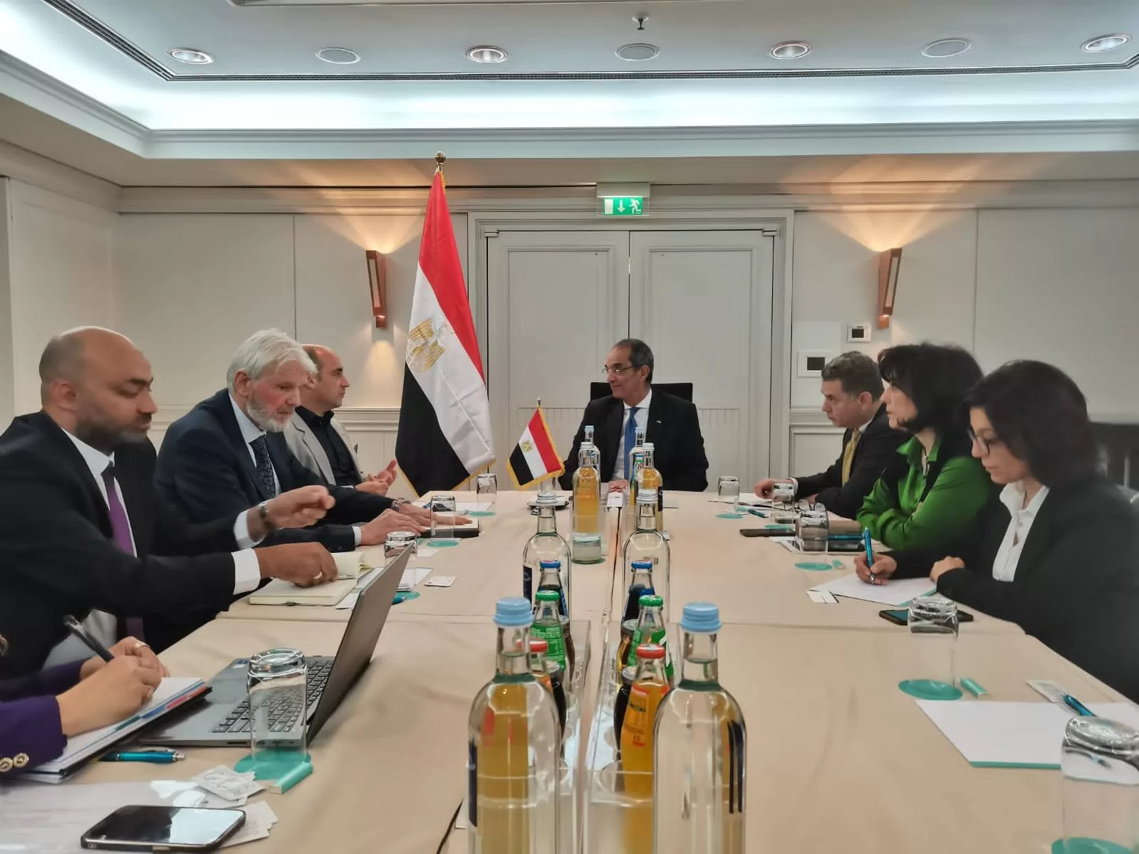 "الاتصالات" تبحث مع شركات ألمانية التعاون فى مجالات التعهيد والإلكترونيات والبرمجيات