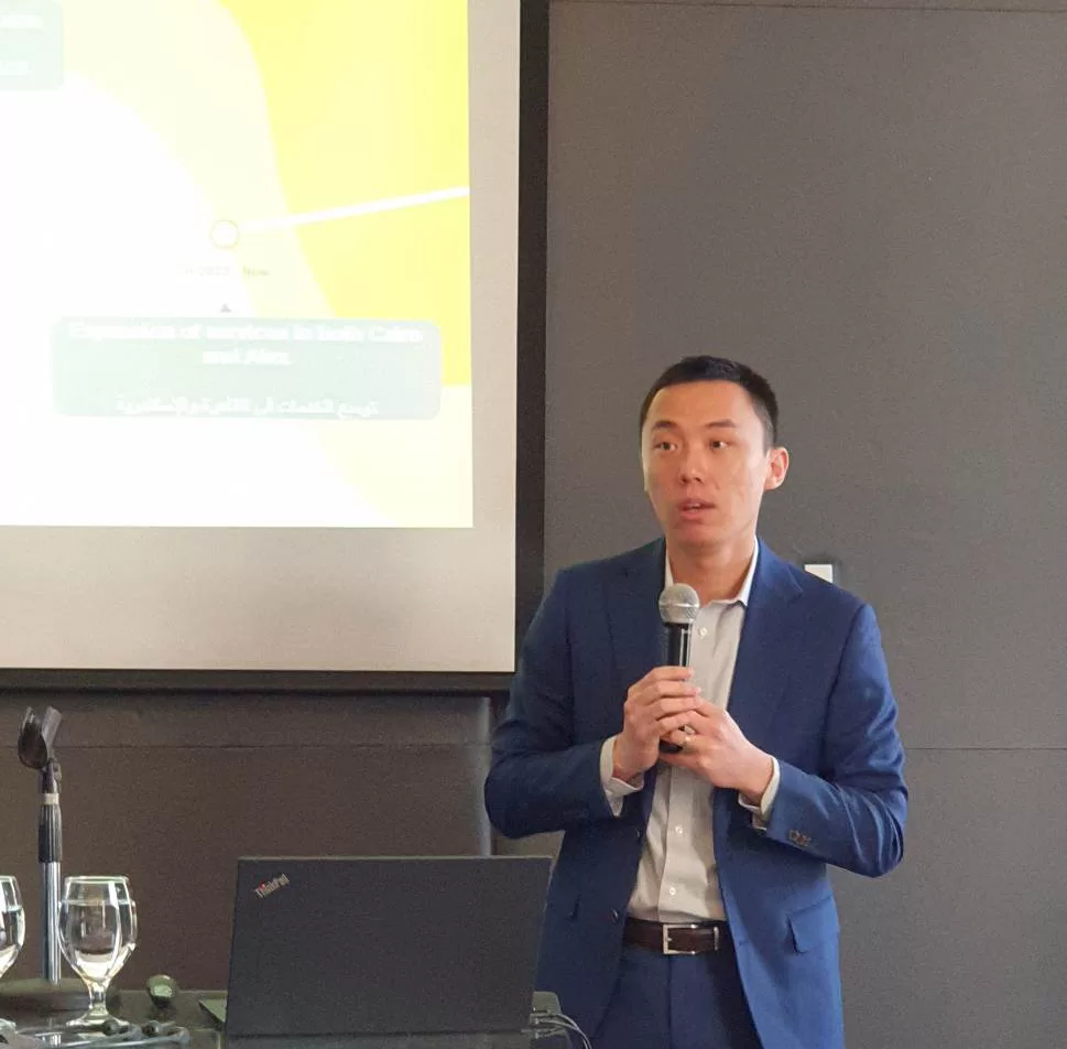 "هاو صن"، المدير العام لشركة دى دى مصر