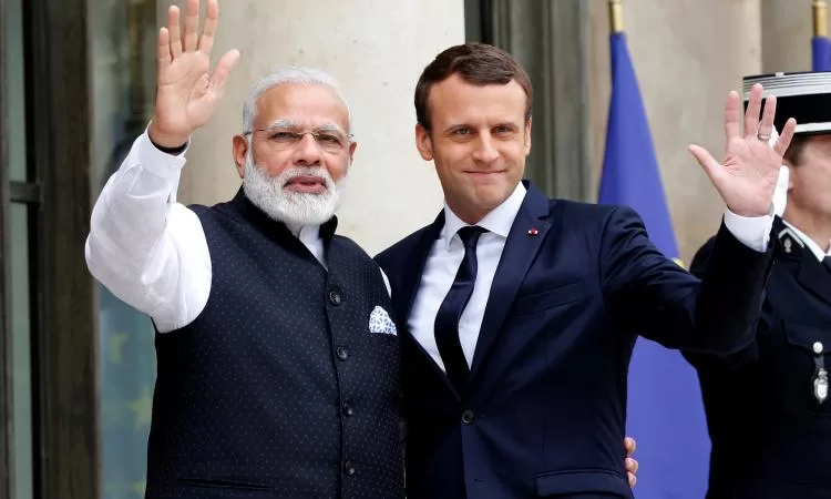 رئيس وزراء الهند يجتمع مع الرئيس الفرنسي على هامش “قمة السبع”