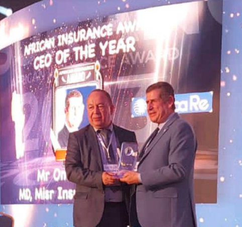 عمر جودة يفوز بجائزة أفضل رئيس تنفيذى بقطاع التأمين فى إفريقيا خلال 2023