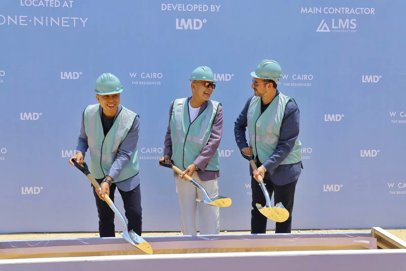 "LMD" تدشن حجر الأساس لـ"W Residences Cairo" و"W Cairo" بمشروعها الواعد One Ninety