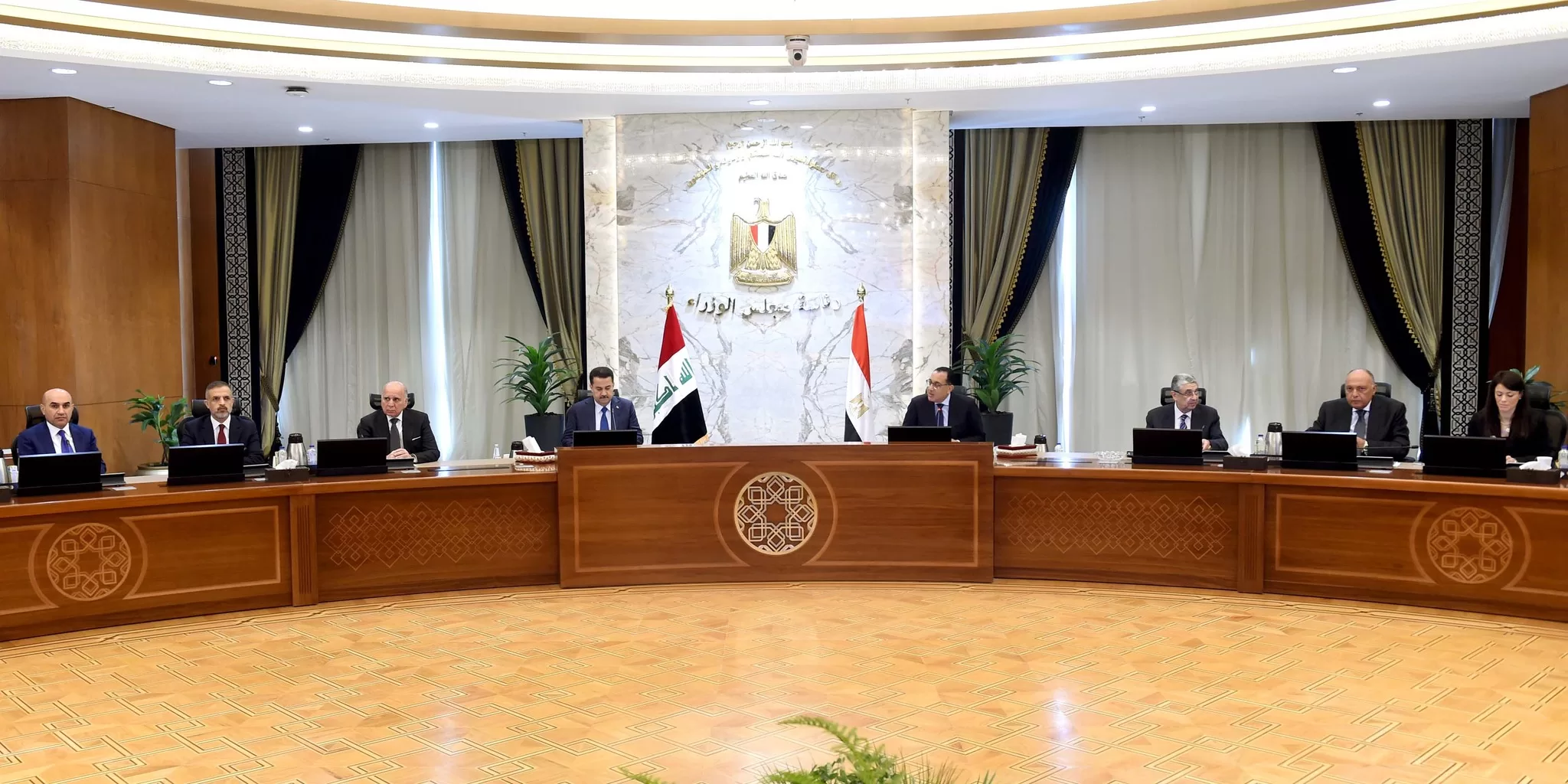 "مدبولي" و"السوداني" يترأسان أعمال اللجنة العليا المصرية - العراقية المشتركة
