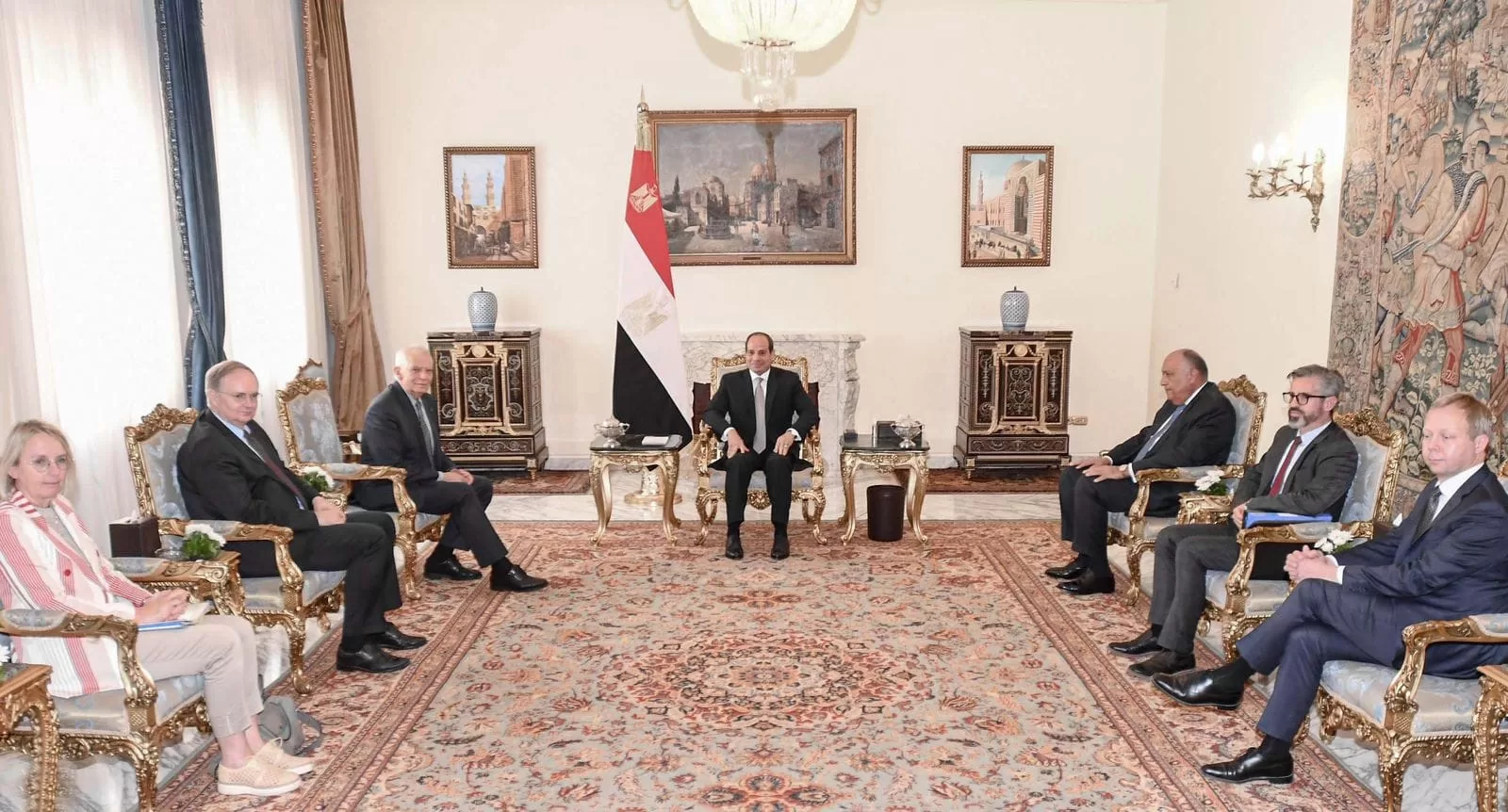 "السيسي" يؤكد أهمية تكثيف العمل الدولي لاحتواء الآثار الاقتصادية للأزمة الأوكرانية