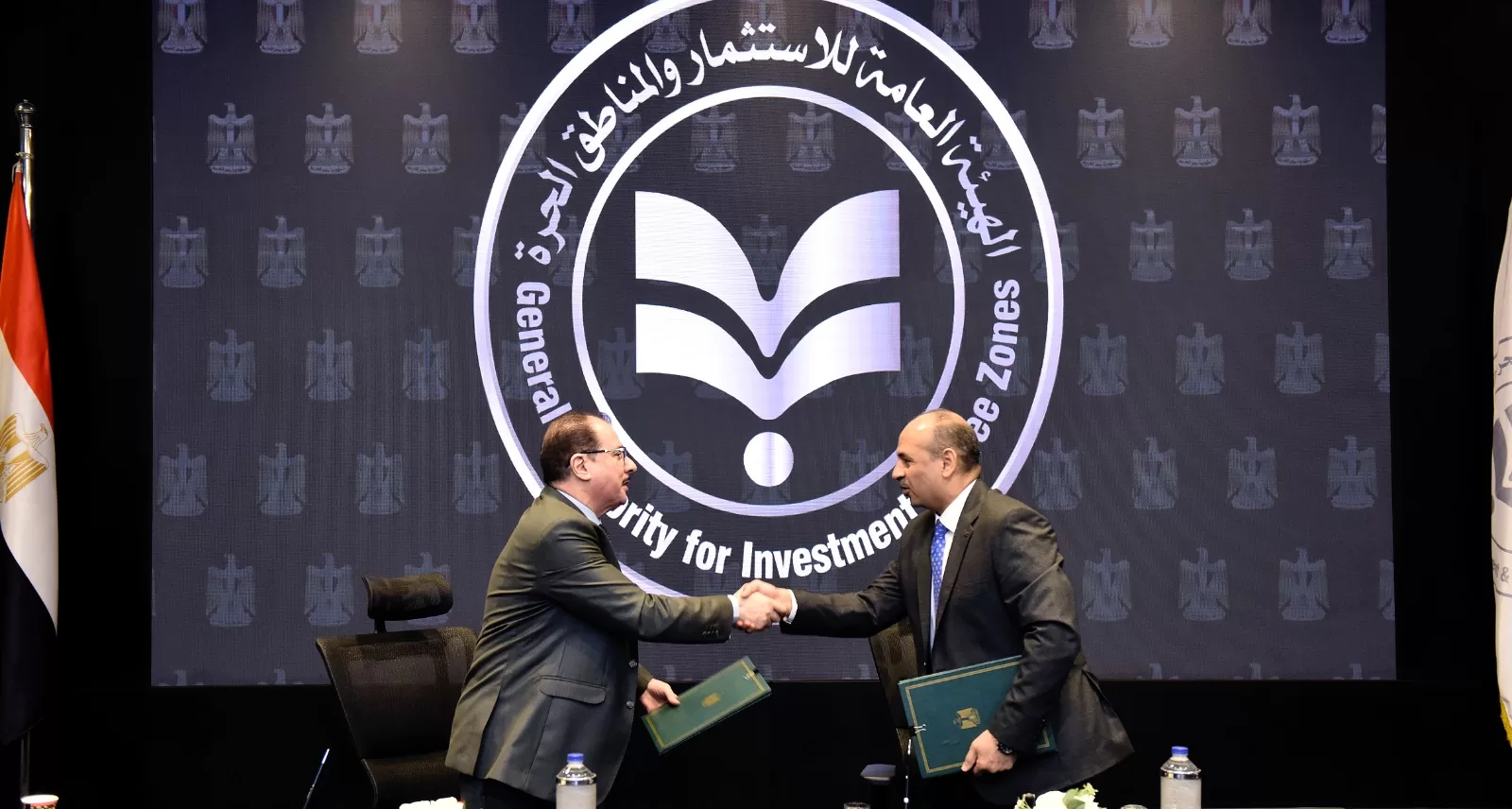 هيئة الاستثمار تتعاون مع "بتروتريد" للتخلص الآمن من المخلفات البترولية بالمناطق الحرة