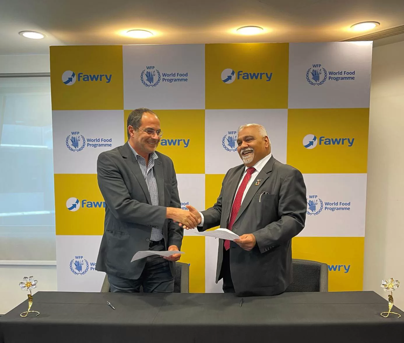 "فورى" تتعاون مع "الأغذية العالمى" لدعم المساعدات النقدية بحلول تكنولوجية آمنة