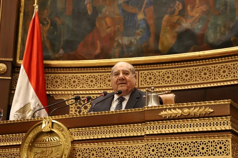 مجلس الشيوخ برئاسة المستشار عبد الوهاب عبد الرازق