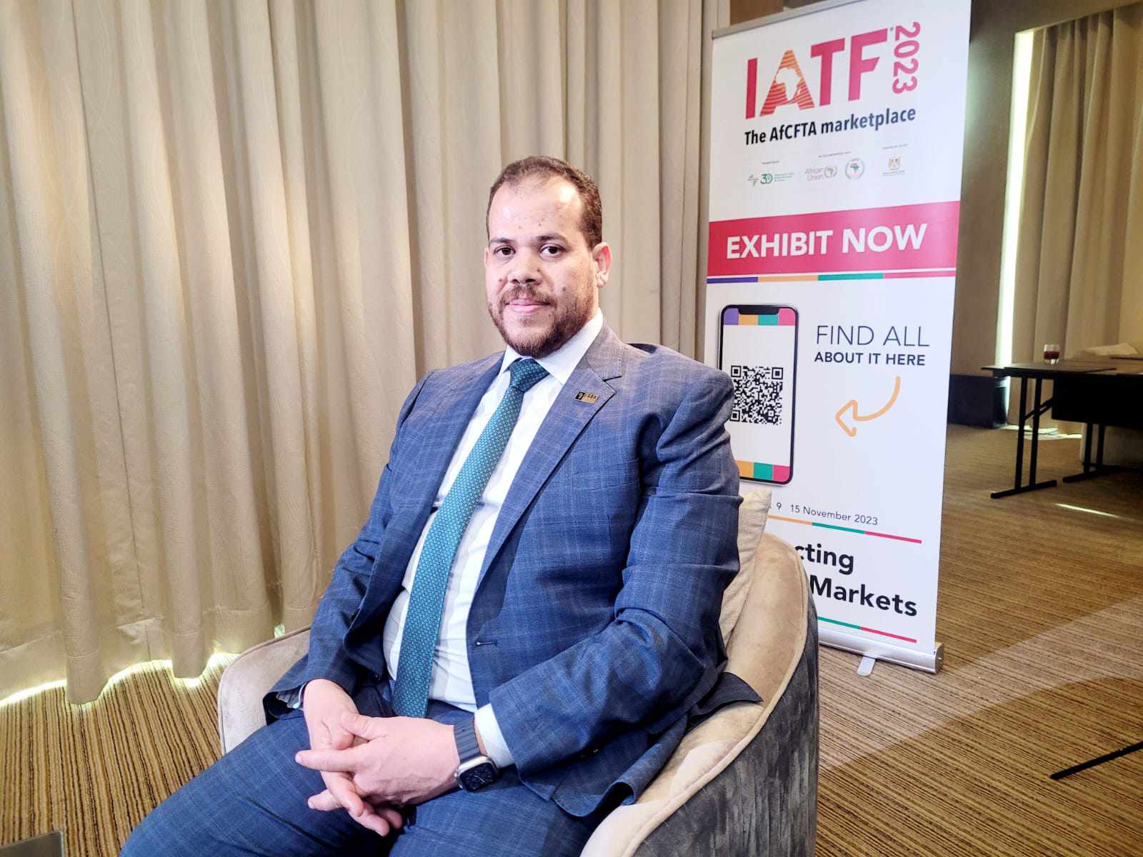 كريم إسماعيل، عضو الهيئة العليا لجمعية رجال الأعمال المصريين الأفارقة