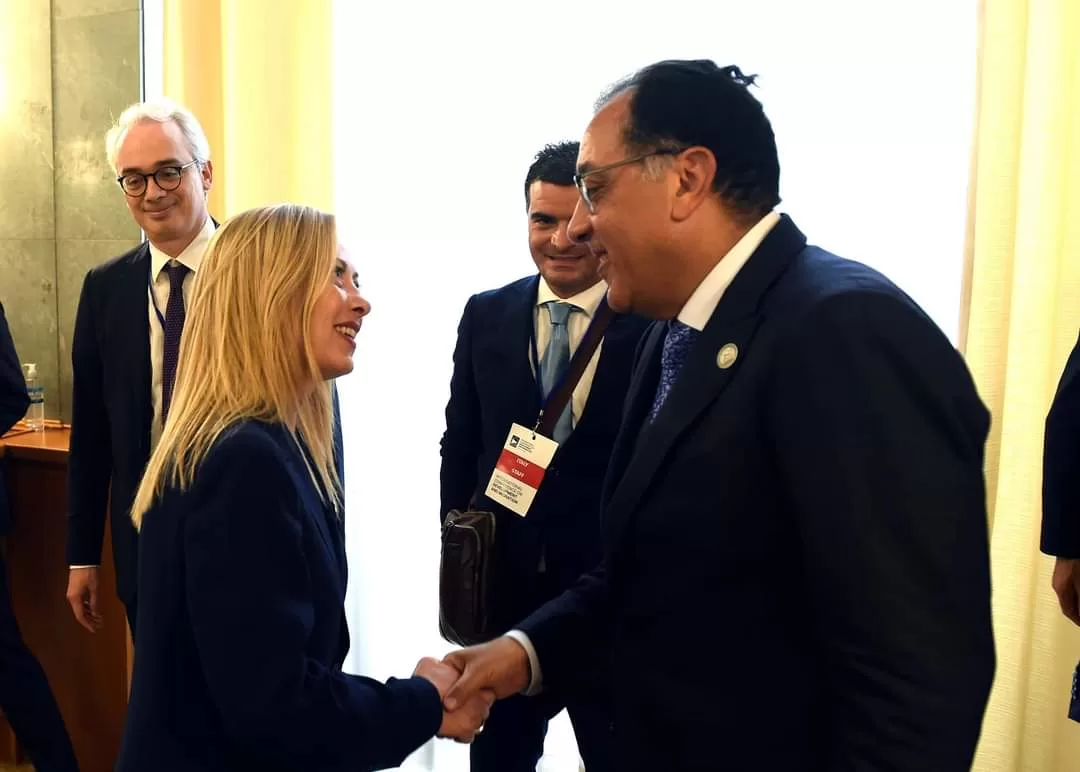 رئيسة وزراء إيطاليا: نتطلع لتعزيز العلاقات مع مصر.. ونشيد بالاتصالات والتنسيق المتواصل مع الرئيس السيسي