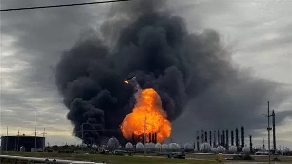 حريق في منشأة لشركة داو الأمريكية للكيماويات بولاية لويزيانا