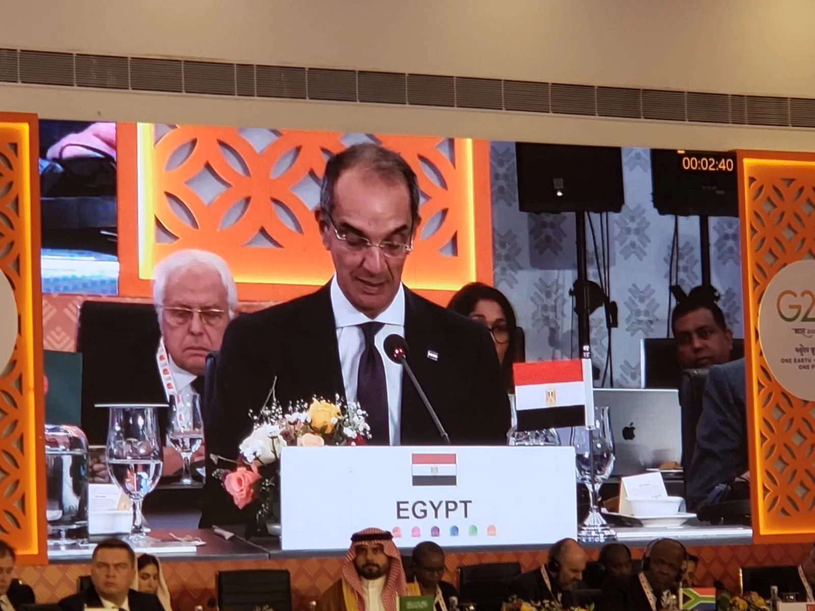 وزير الاتصالات يشارك فى اجتماع بشأن الاقتصاد الرقمى ضمن أعمال "G20"