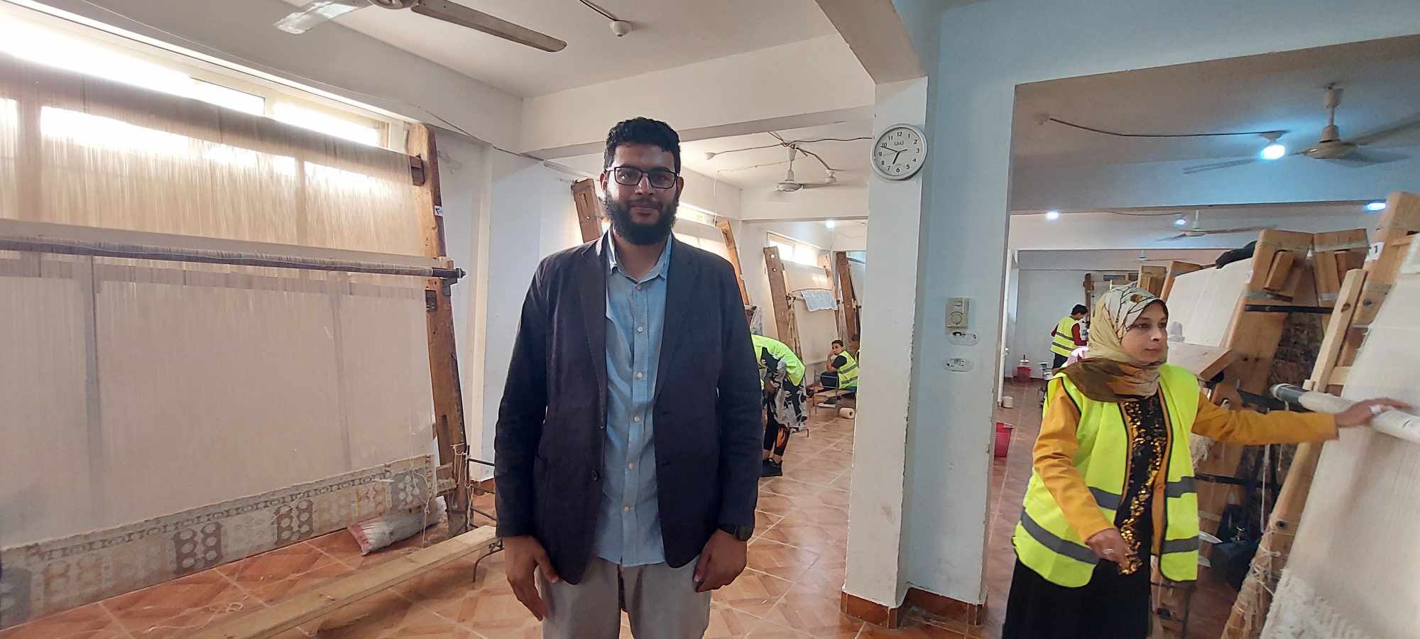 مصنع أبيس للسجاد اليدوى يقترب من طفرة توسعية