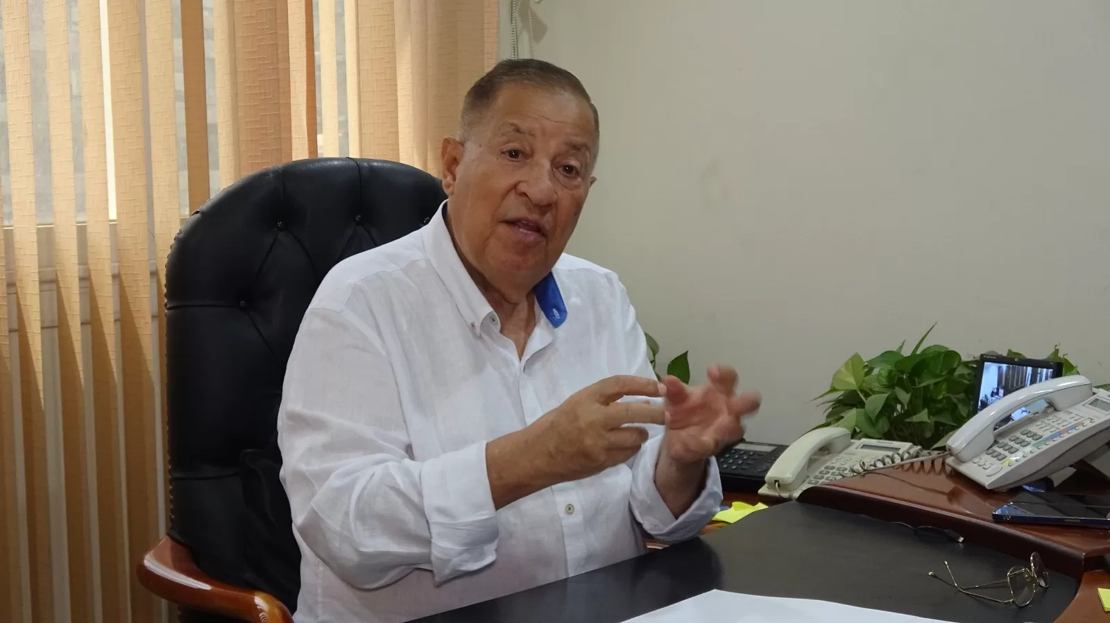 محرم هلال عضو المجلس الأعلى للاستثمار ورئيس الاتحاد المصرى لجمعيات المستثمرين