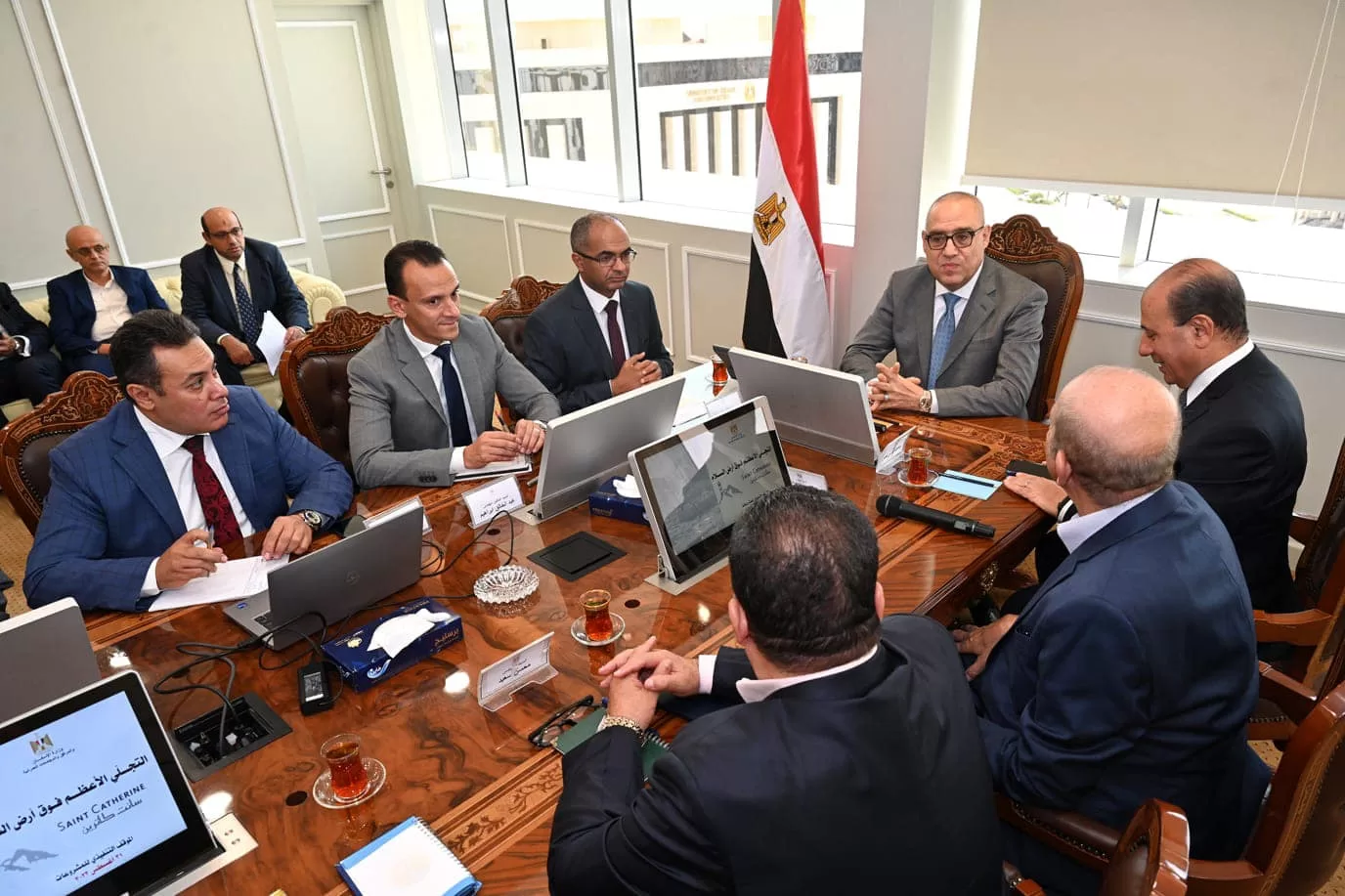 وزير الإسكان يوجه بالانتهاء من تطوير موقع التجلي الأعظم