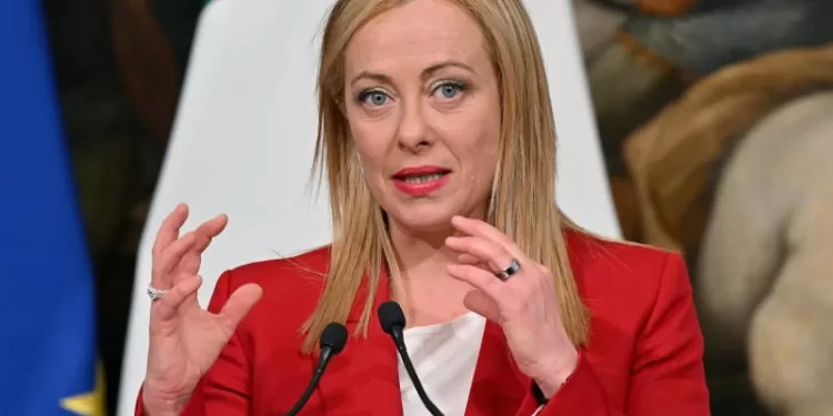 رئيسة الوزراء الإيطالية جورجا ميلوني