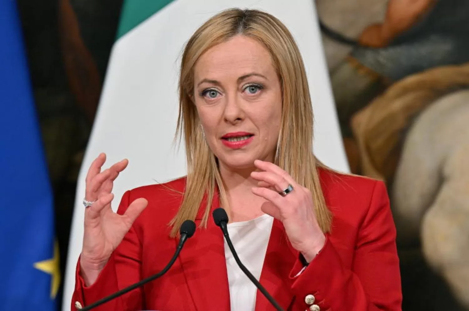 رئيسة الوزراء الإيطالية جورجا ميلوني