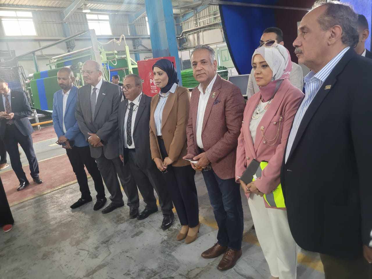 وفد أفريقى يزور المنطقة الصناعية بالسويس لبحث الفرص الاستثمارية