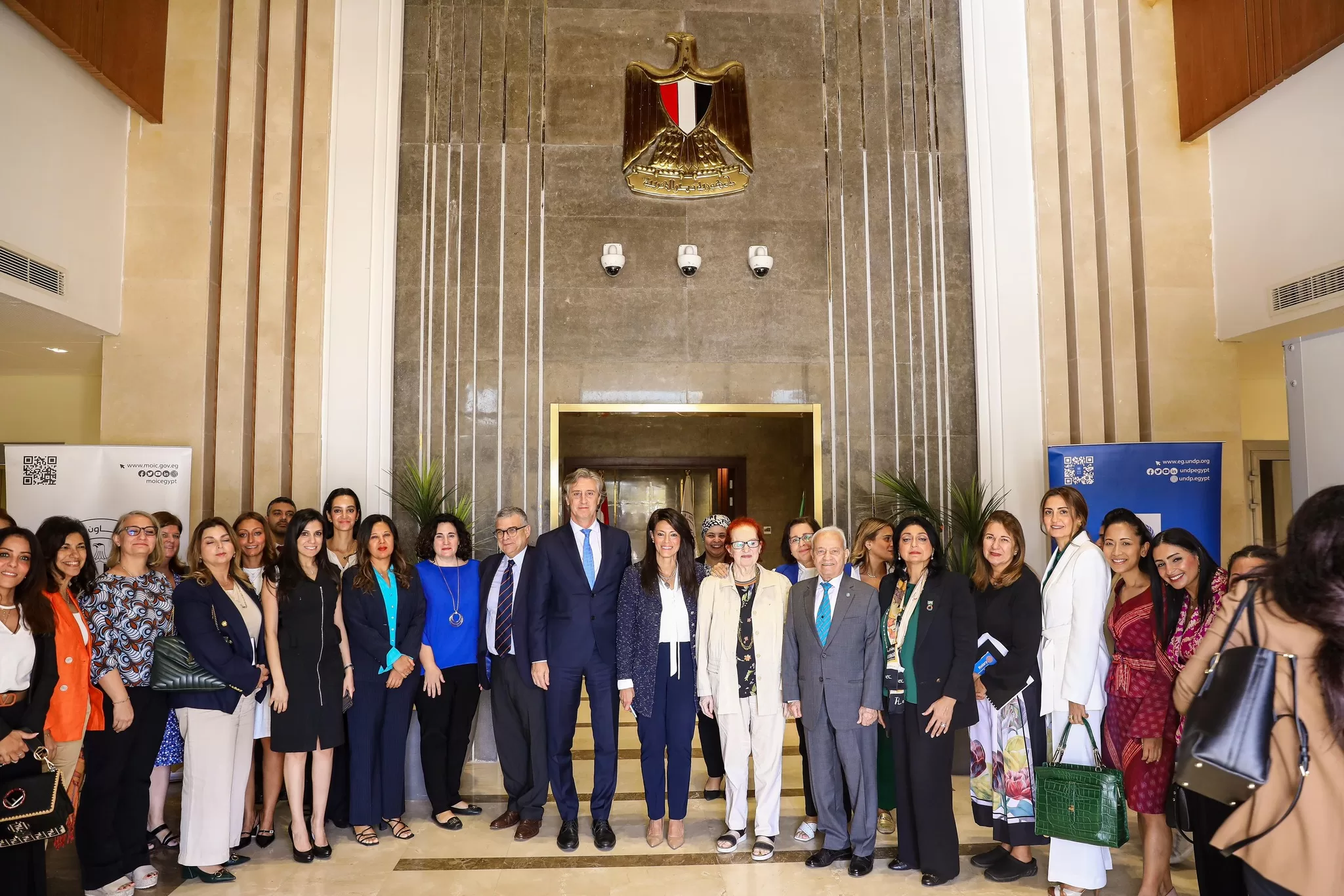 "المشاط" تبحث توسع المبادرة المصرية للتنمية المتكاملة في قرى "حياة كريمة"