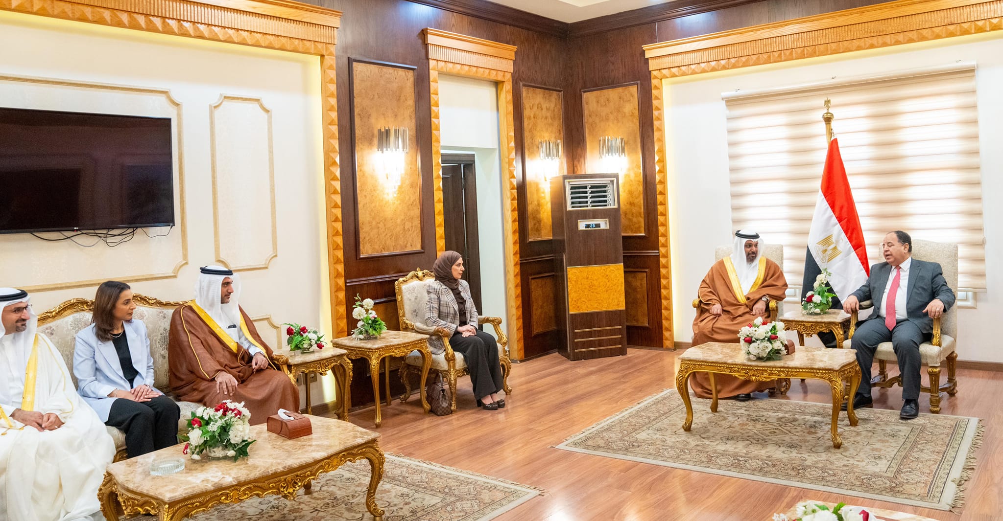 وزيرا المالية المصرى والبحرينى: زيادة فرص التبادل التجارى وتذليل أى معوقات