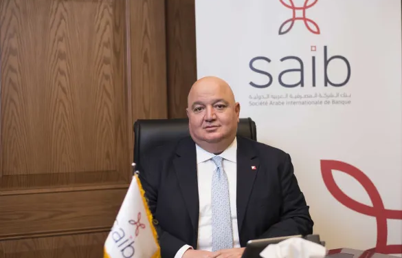 أفضل نجيب الرئيس التنفيذي لبنك الشركة المصرفية العربية الدولية "SAIB"