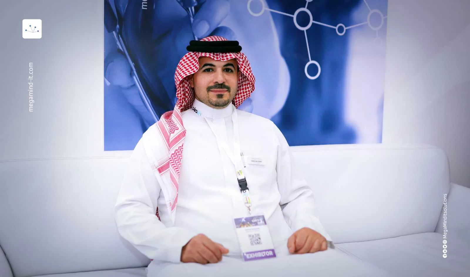 حمزة بترجي، رئيس مجلس الإدارة والمدير العام لشركة «ميجا مايند آى تى سوليوشنز»