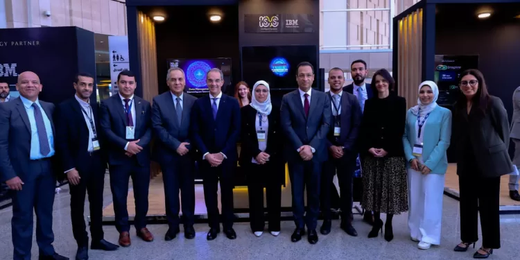 وزير الاتصالات خلال مشاركته فى ملتقى شركاء أعمال IBM