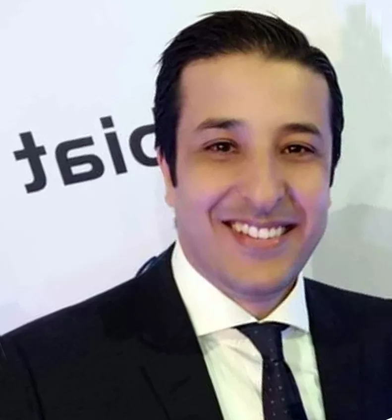 أحمد أبوخف، رئيس مجلس إدارة شركة عربيات وكيل العلامة الكورية «سانج يونج» وموزع معتمد لسيارات «أودي»