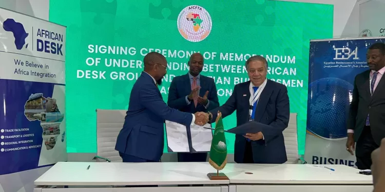 "رجال الأعمال" تتعاون مع المجلس الاستشارى لمنطقة التجارة الحرة الإفريقية