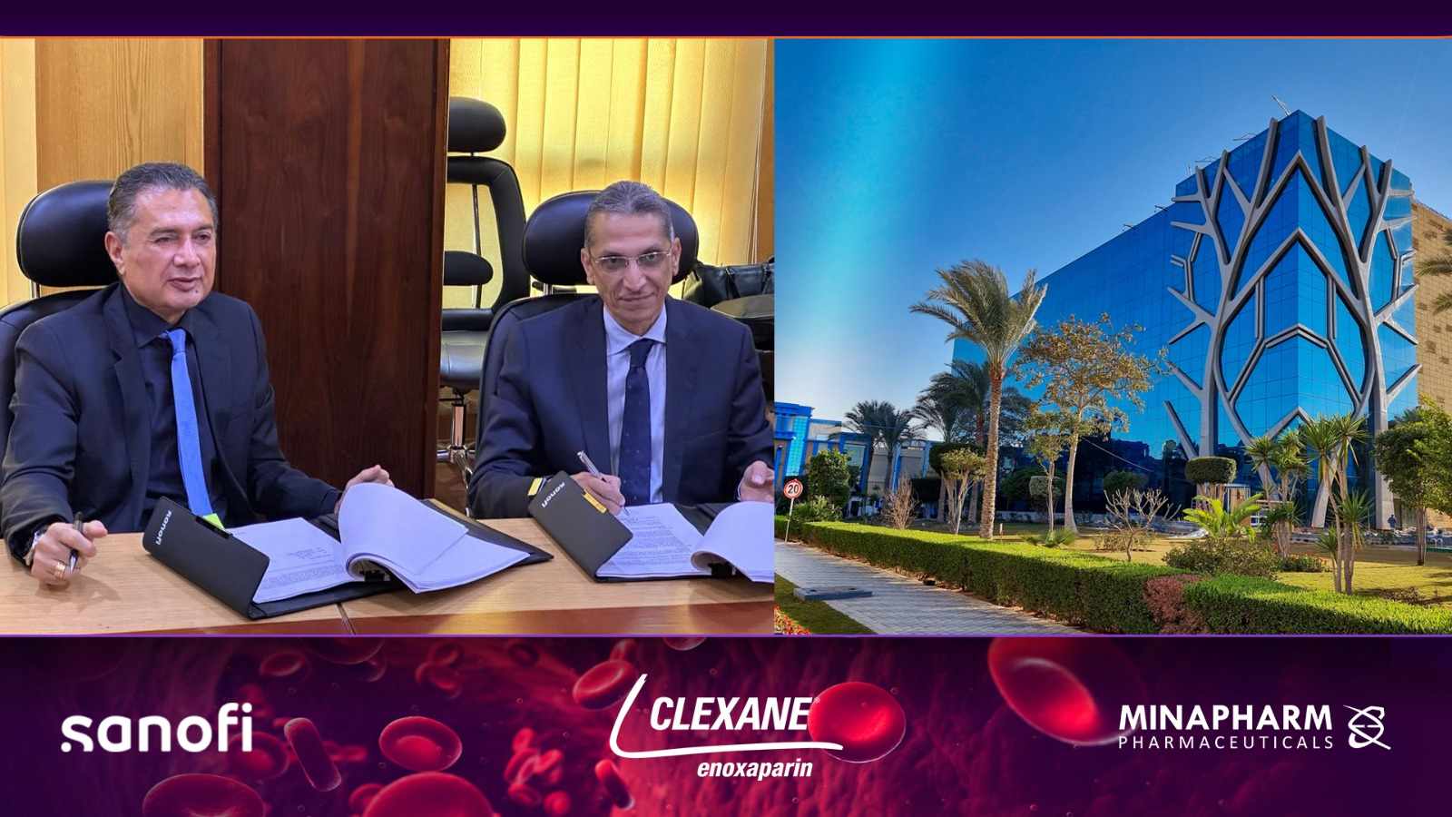 اتفاقية بين “مينا فارم” و”سانوفي” لتصنيع دواء جديد في مصر