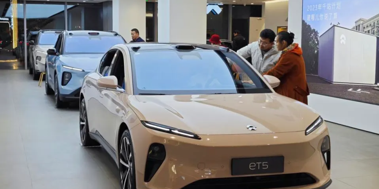 نيو الصينية لصناعة السيارات الكهربائية