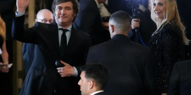 رئيس الأرجنتين خافيير مايلي