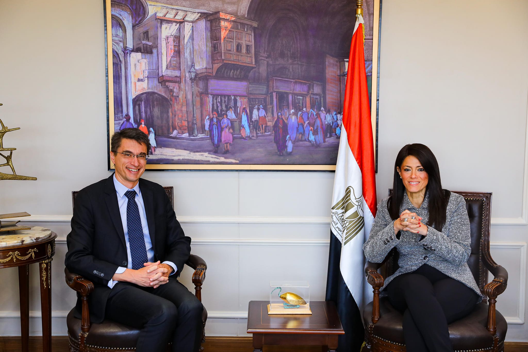 "المشاط" تتابع مشروعات التعاون الإنمائي مع البنك الدولي