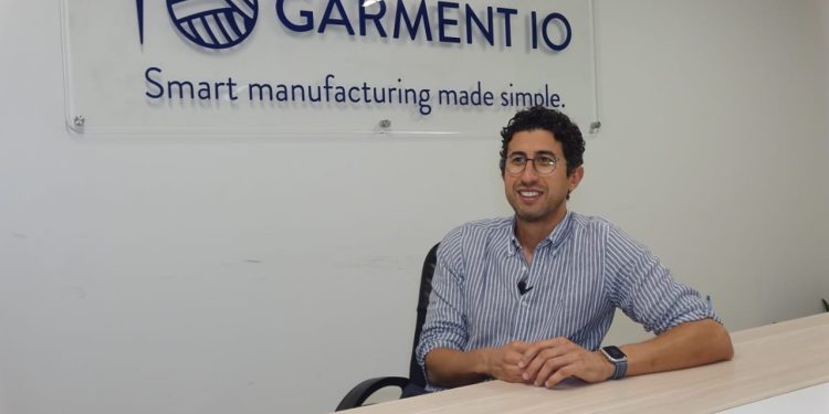 أحمد نونو، المؤسس والمدير التنفيذى لشركة جارمنت اى او التابعة لـ«أندوز للتصنيع الذكى»