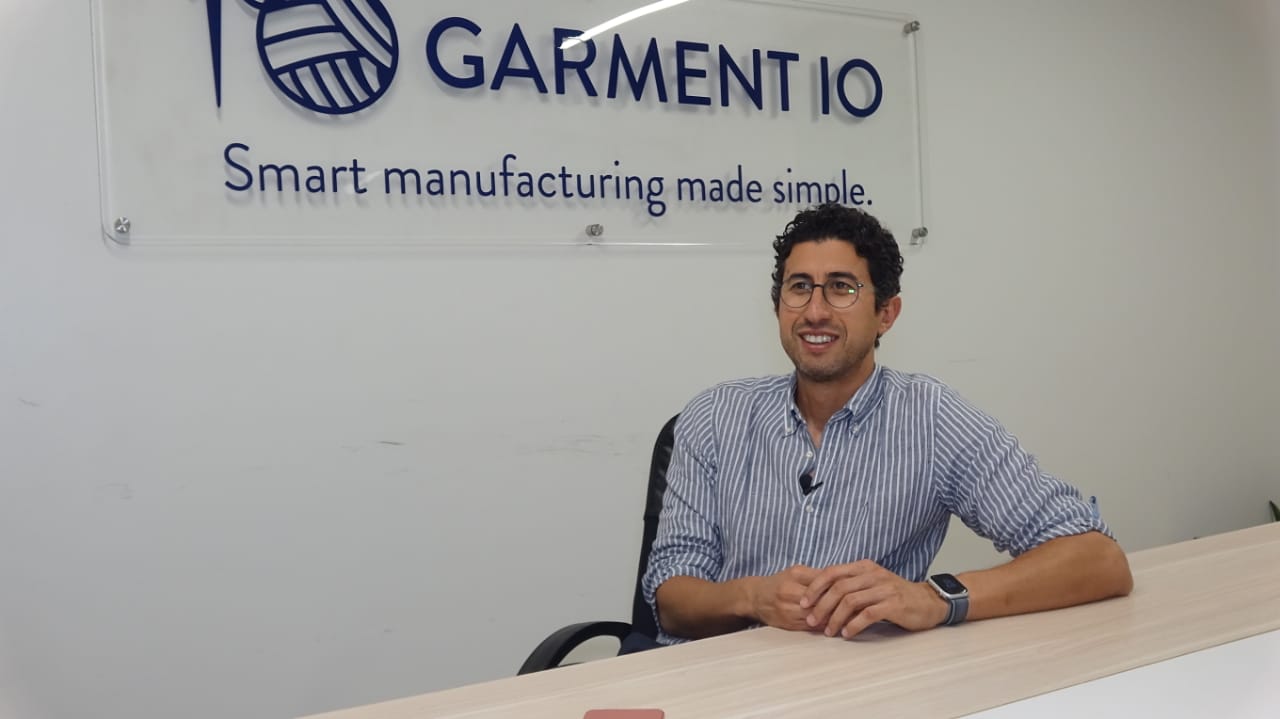 أحمد نونو، المؤسس والمدير التنفيذى لشركة جارمنت اى او التابعة لـ«أندوز للتصنيع الذكى»