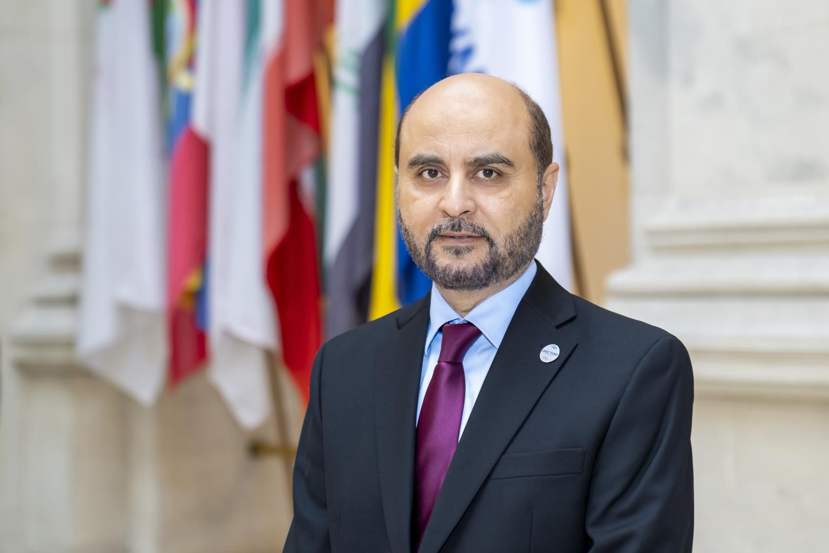 الدكتور عبد الحميد الخليفة مدير عام صندوق الأوبك للتنمية الدولية