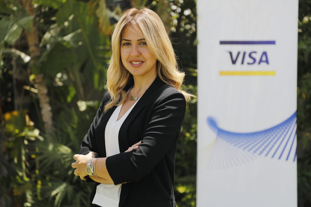 ملك البابا المدير العام لشركة فيزا للمدفوعات الرقمية