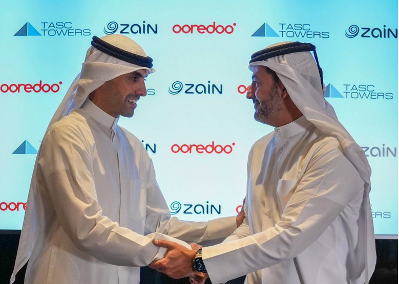 «زين» و«أوريدو» و«تاسك» الكويتية يوقعون اتفاقيات لإنشاء شركة أبراج بـ2.2 مليار دولار