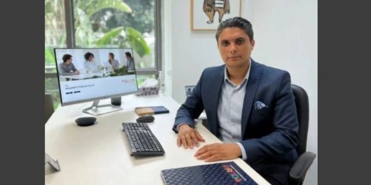 حاتم الظاهرى، المدير التنفيذى لشركة "تاليس" بمصر