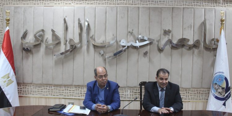 بروتوكول تعاون بين جامعة جنوب الوادي والهيئة العامة للمنطقة الاقتصادية للمثلث الذهبي