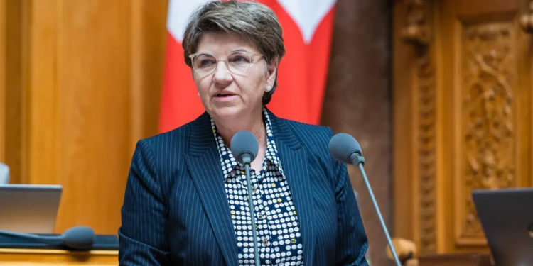 فيولا أمهيرد، رئيسة الكونفدرالية السويسرية