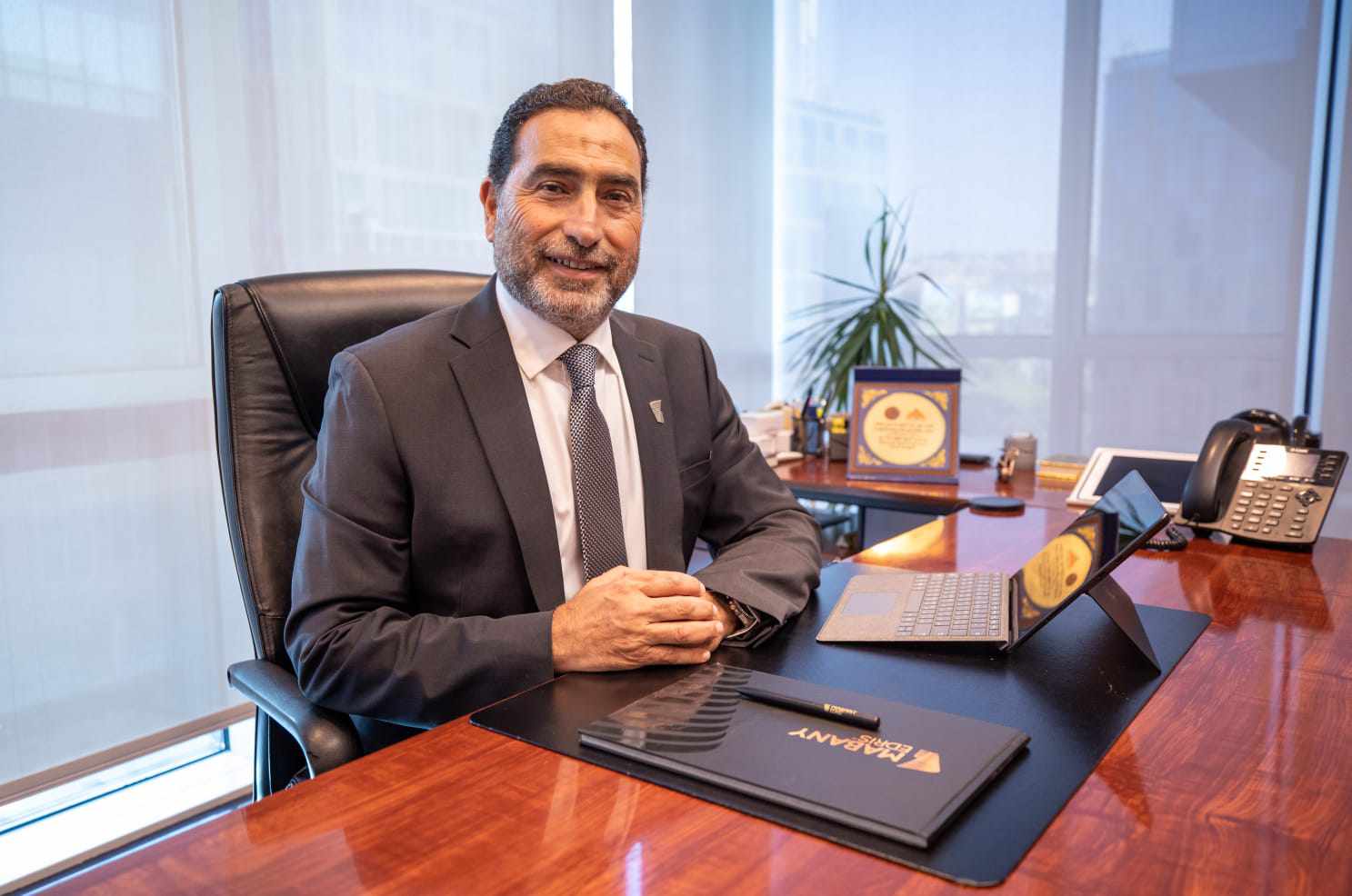 محمد إدريس، رئيس مجلس إدارة شركة مبانى إدريس